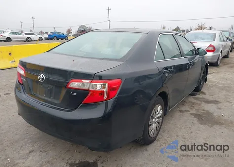 2012 Toyota Camry Le z USA, uszkodzony, nr VIN 4T1BF1FK4CU096780